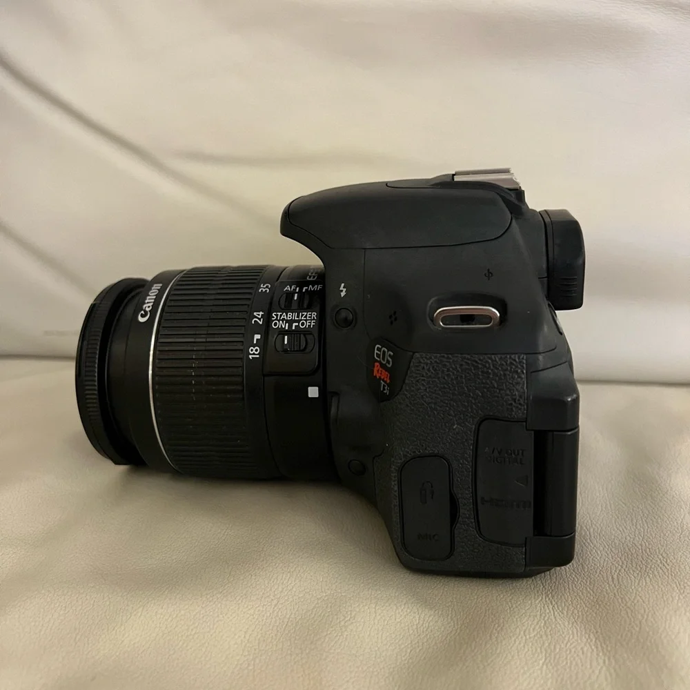 Canon EOS Rebel T3i Digital SLR Camera with EF-S 18-55mm f/3.5-5.6 is Lens